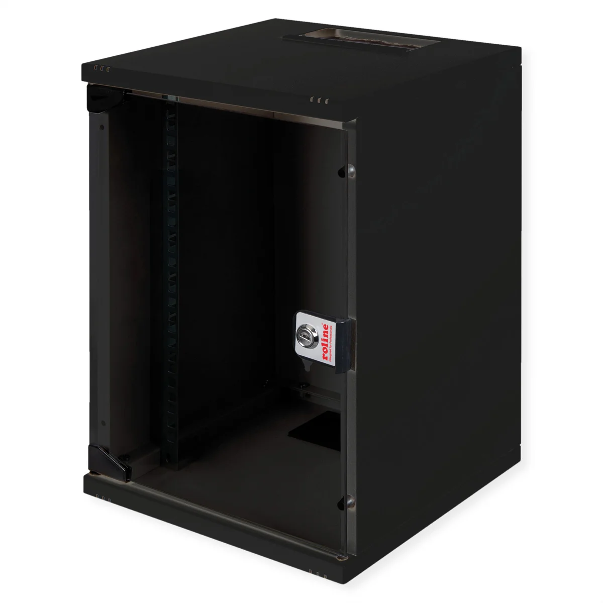 ROLINE 10-Zoll Wandgehäuse 9 HE, 312x300 BxT schwarz