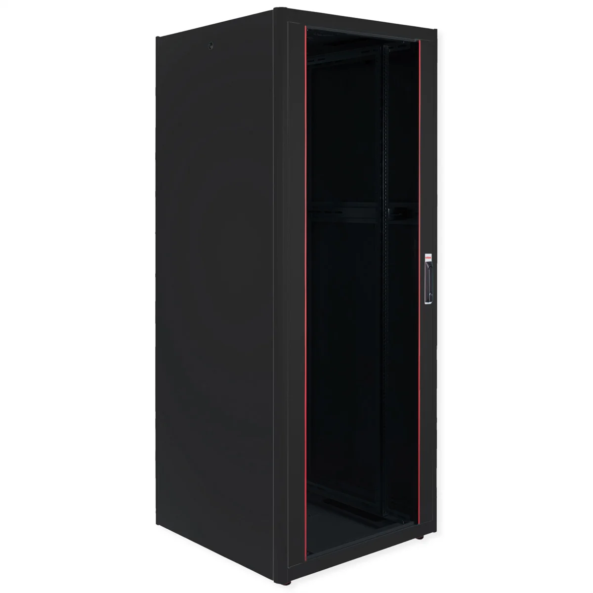 ROLINE 19-Zoll Netzwerkschrank Pro 42 HE, 800x800 BxT Glastür schwarz