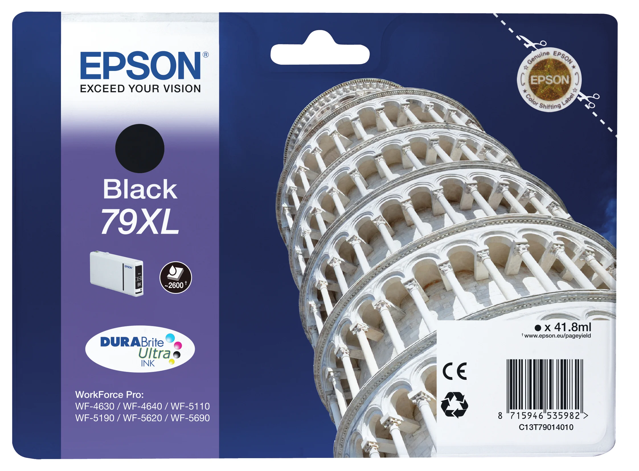 Epson Tintenpatrone 79XL Black