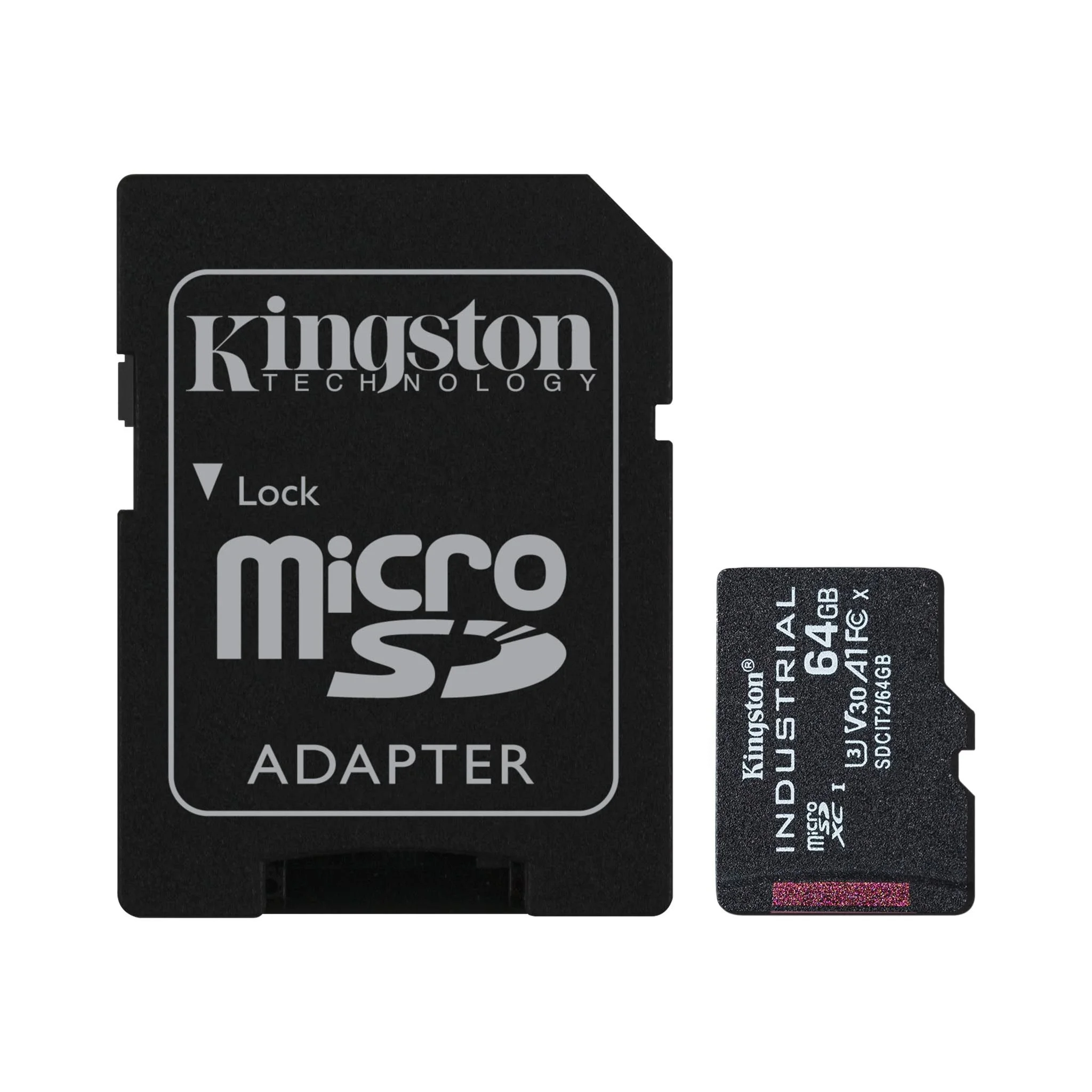 Kingston Technology Industrial Speicherkarte 64 GB MicroSDXC UHS-I Klasse 10