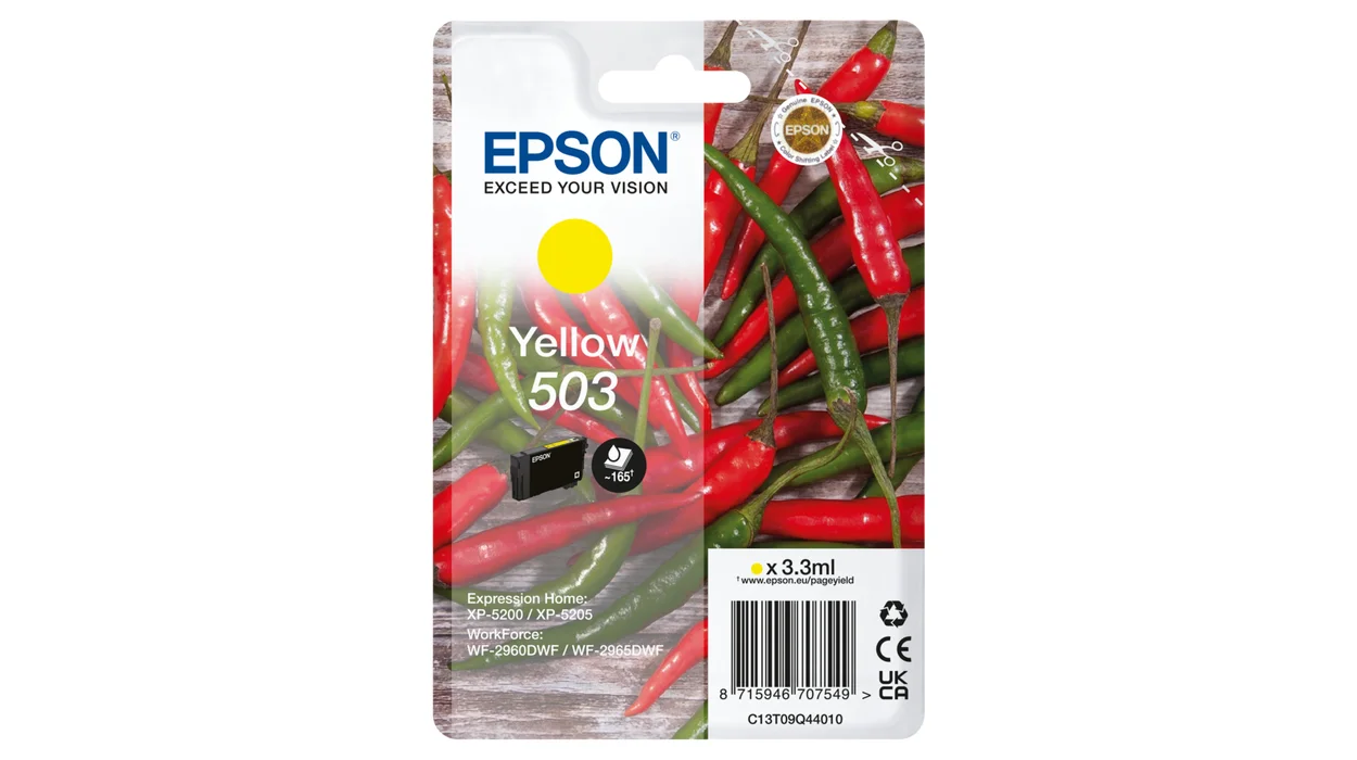 Epson 503 Druckerpatrone 1 Stück(e) Original Standardertrag Gelb