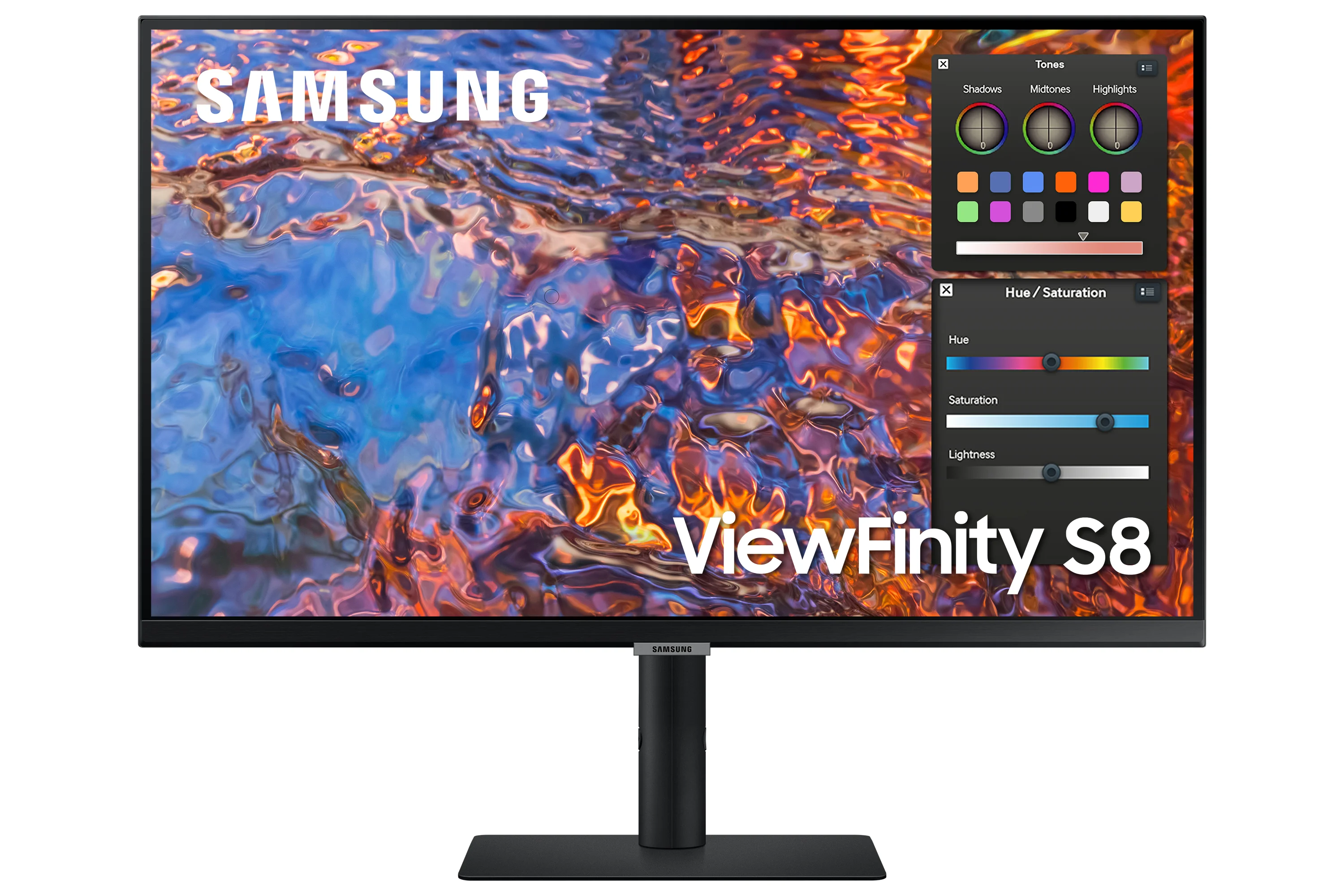 Samsung S80PB LED display 68,6 cm (27") 3840 x 2160 Pixel 4K Ultra HD Schwarz