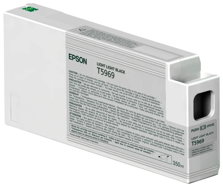 Epson Singlepack Light Light Black T596900 UltraChrome HDR, 350 ml
