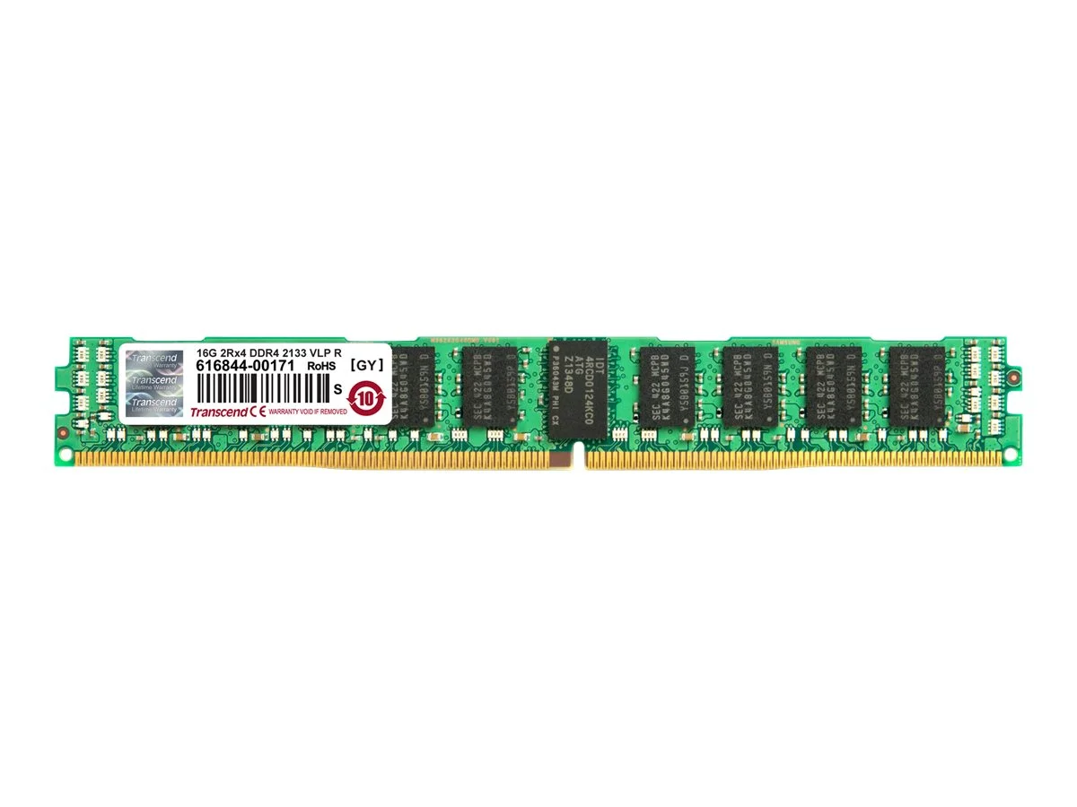 TRANSCEND 8GB DDR4 2133MHz Reg DIMM 2Rx8