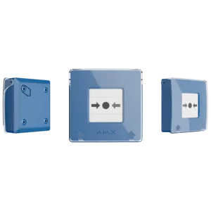 Ajax Manual Call Point (Blue) (8EU) DACH