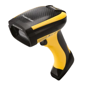 Datalogic PM9100, 1D, Multi-IF, Disp., Kit (USB), RB, schwarz, gelb