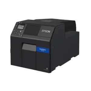 Epson ColorWorks CW-C6500Ae, matte black ink, Cutter, Disp., USB, Ethernet, schwarz