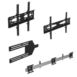 Ergonomic Solutions Feste Wandhalterung für Bildschirme von 48" bis 85" (bis VESA 600x400)