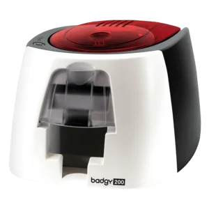 Evolis Badgy200, einseitig, 12 Punkte/mm (300dpi), USB