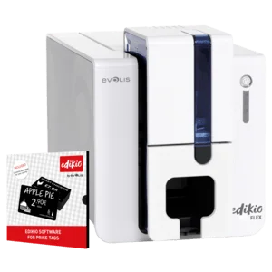 Evolis Edikio Flex, einseitig, 12 Punkte/mm (300dpi), USB, Ethernet, Kit (USB)
