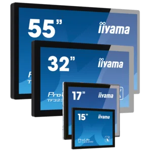 iiyama ProLite TF1515MC-B2, 38,1cm (15''), Projected Capacitive, 10 TP, Kit (USB), schwarz