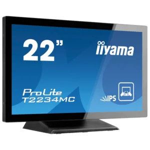 iiyama ProLite T2254MSC-B2AG, 54,6cm (21,5''), Projected Capacitive, 10 TP, Full HD, USB, Kit (USB), schwarz