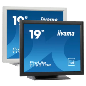 iiyama ProLite T1932MSC-W1SAG, 48,3cm (19''), Projected Capacitive, 10 TP, Kit (USB), schwarz, weiß