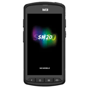 M3 Mobile SM20, 2D, SF, 12,7cm (5''), GPS, USB, BT (5.1), WLAN, 4G, NFC, Android, GMS, RB, schwarz