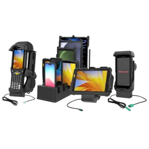 RAM Mounts IntelliSkin Hard Case Ladeschutzhülle für Samsung Galaxy Tab Active3 & Active5 - Externer USB-C Anschluss - GDS-Technologie