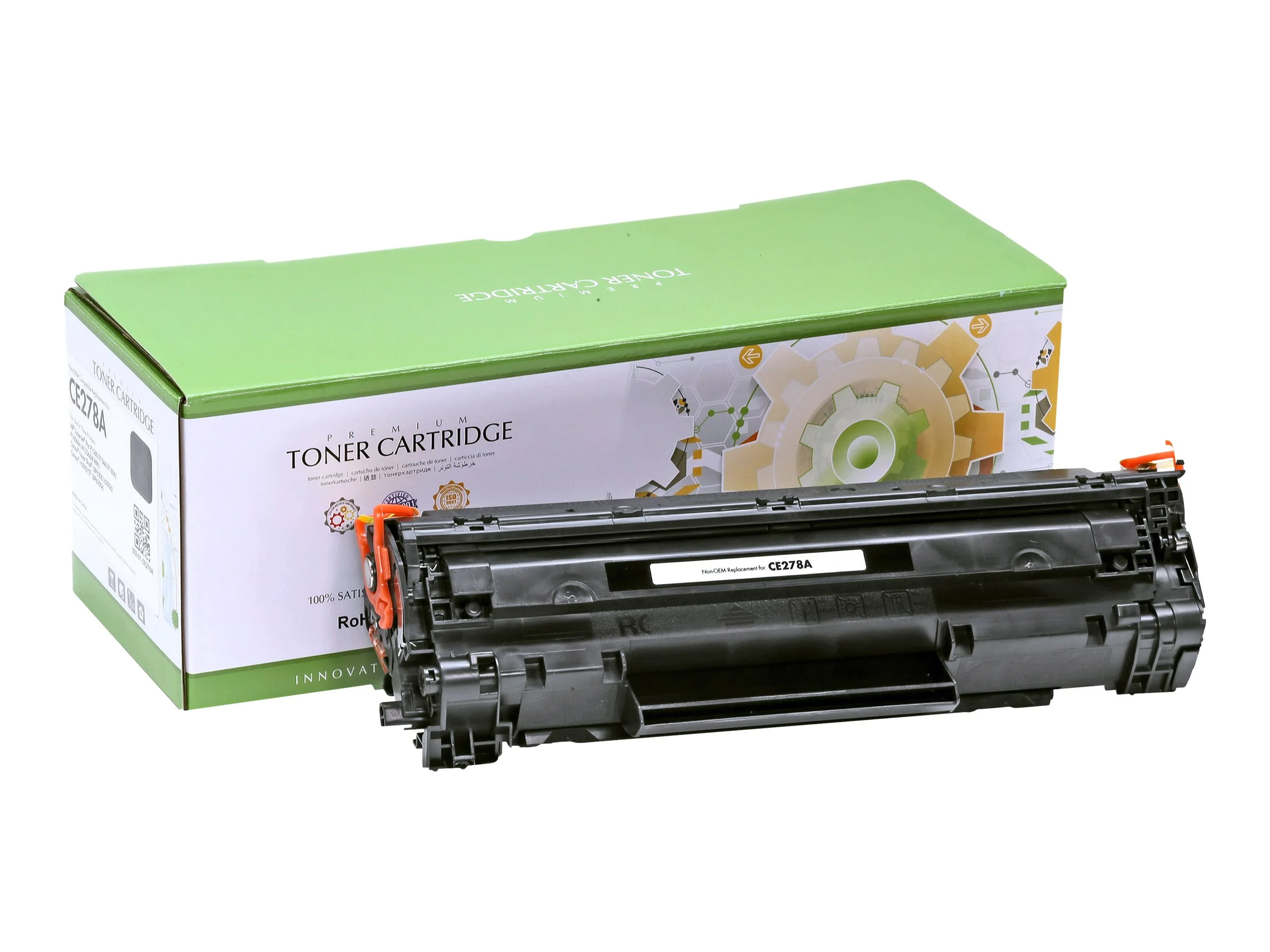 STATIC cartr HP CE278A blk comp 2.1k