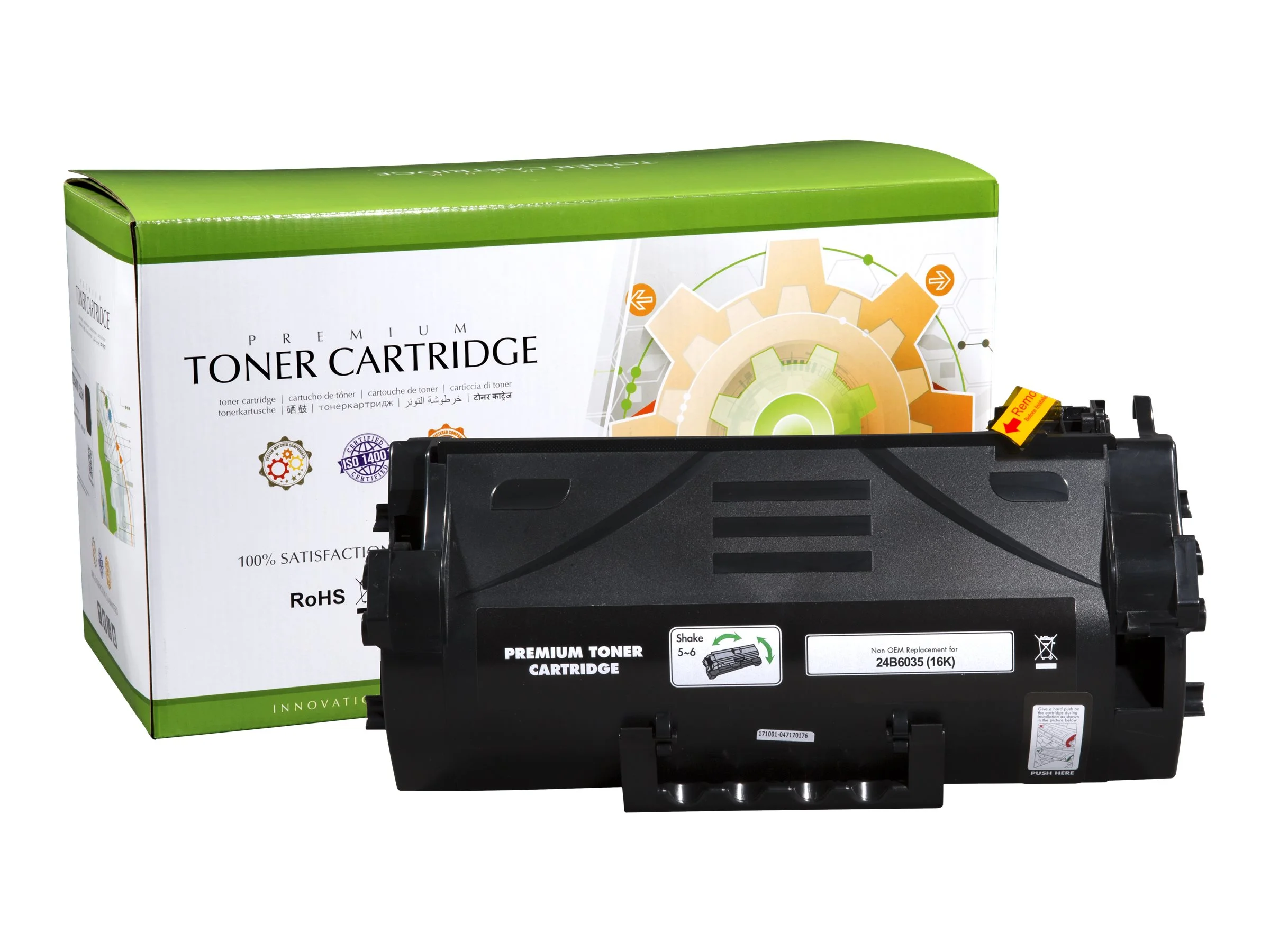 STATIC cartr Lexmark 24B6035 blk comp