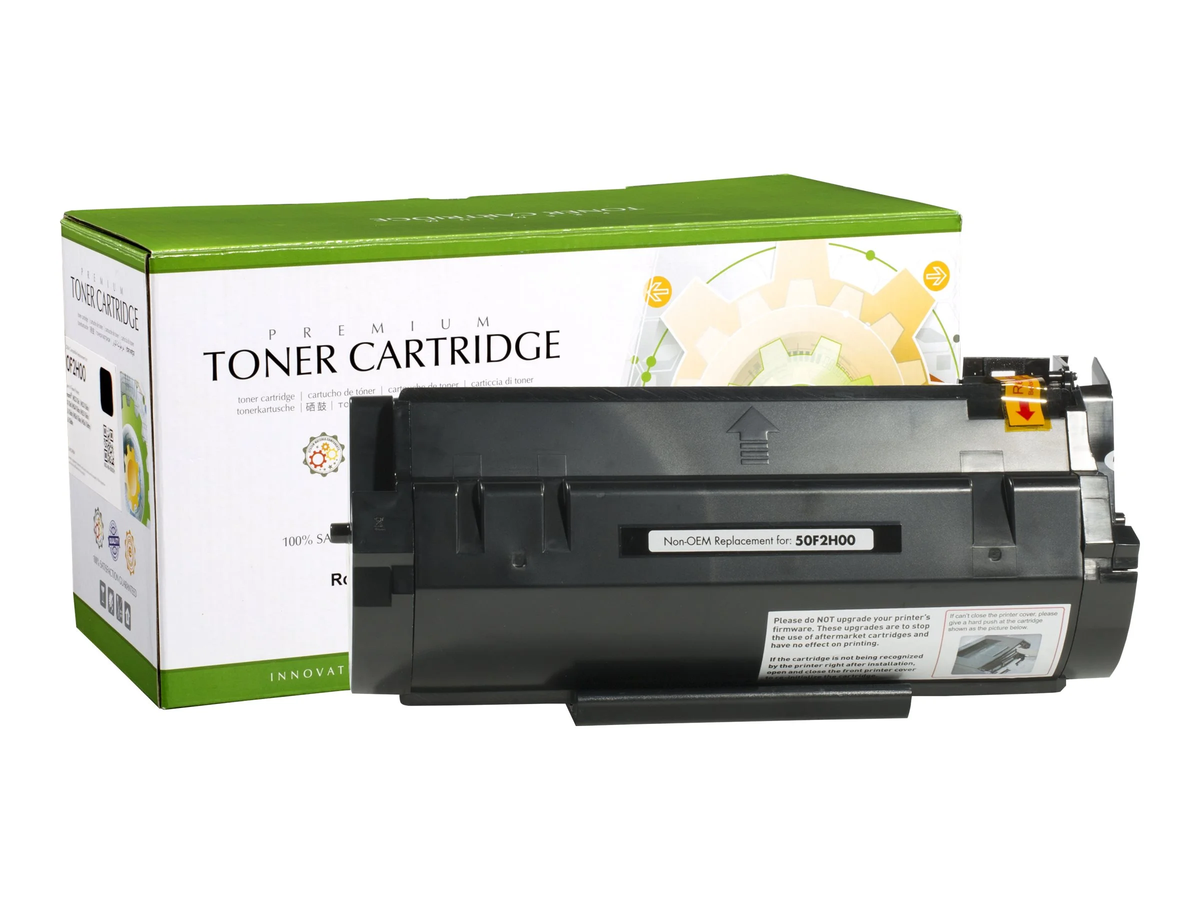 STATIC cartr Lexmark 50F2H00 blk comp