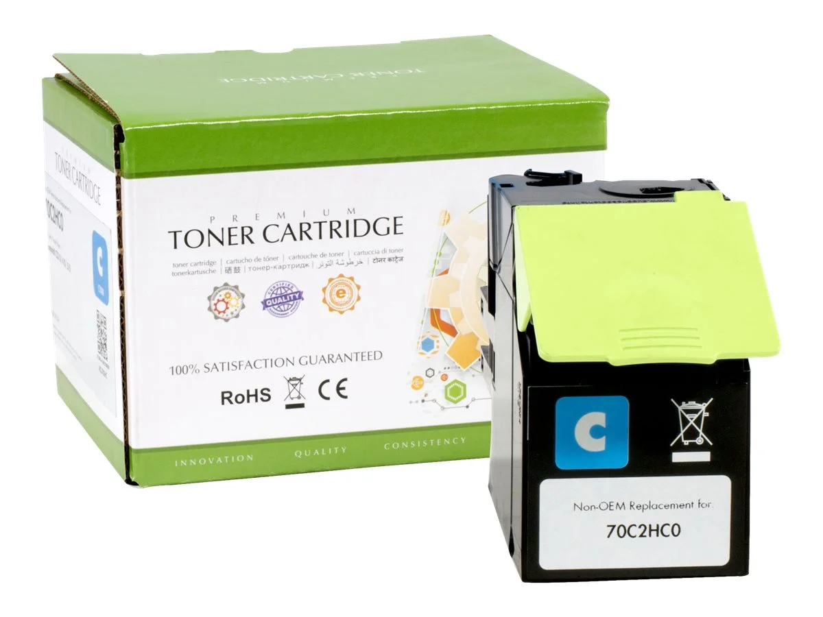 STATIC cartr Lexmark 70C2HC0 cyn comp