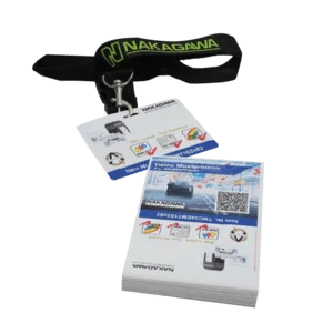 Nakagawa Besucherausweise, 54x86