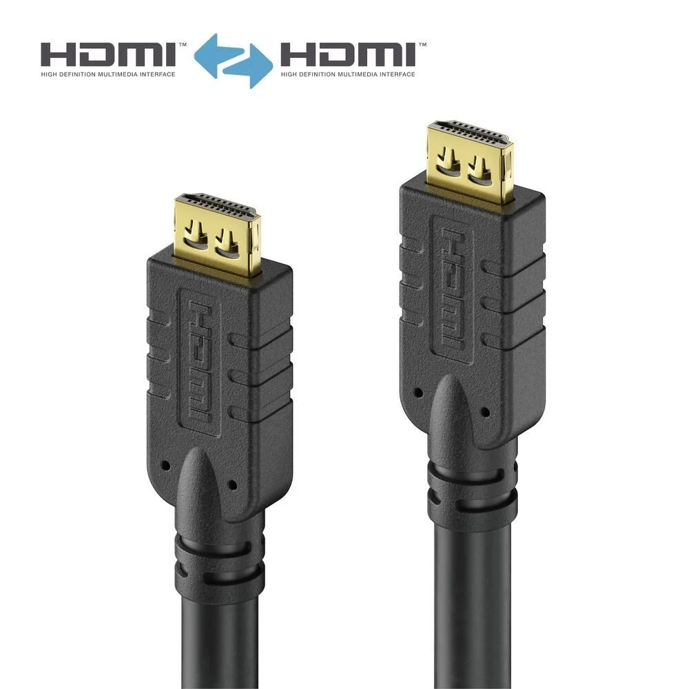Zertifiziertes 4K Premium High-Speed HDMI-Kabel | schwarz, 10.0m​​​​​​​