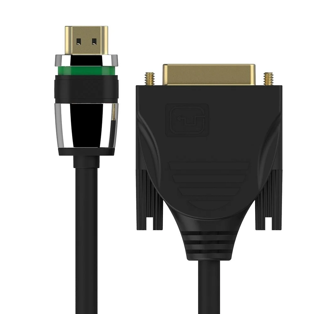 Zertifiziertes 2K-HDMI-/DVI-Kabel | schwarz, 0.50m​​​​​​​