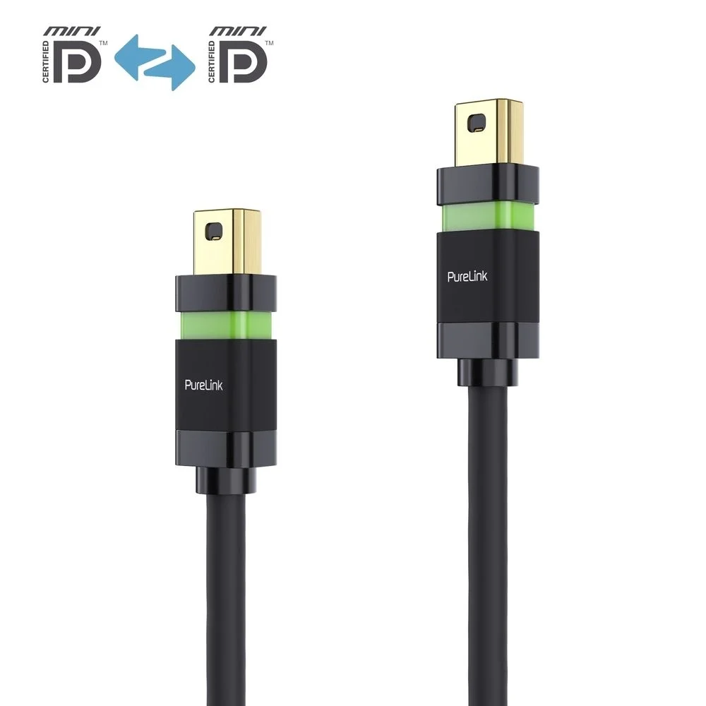 Zertifiziertes 4K Mini DisplayPort Kabel - 1,00m