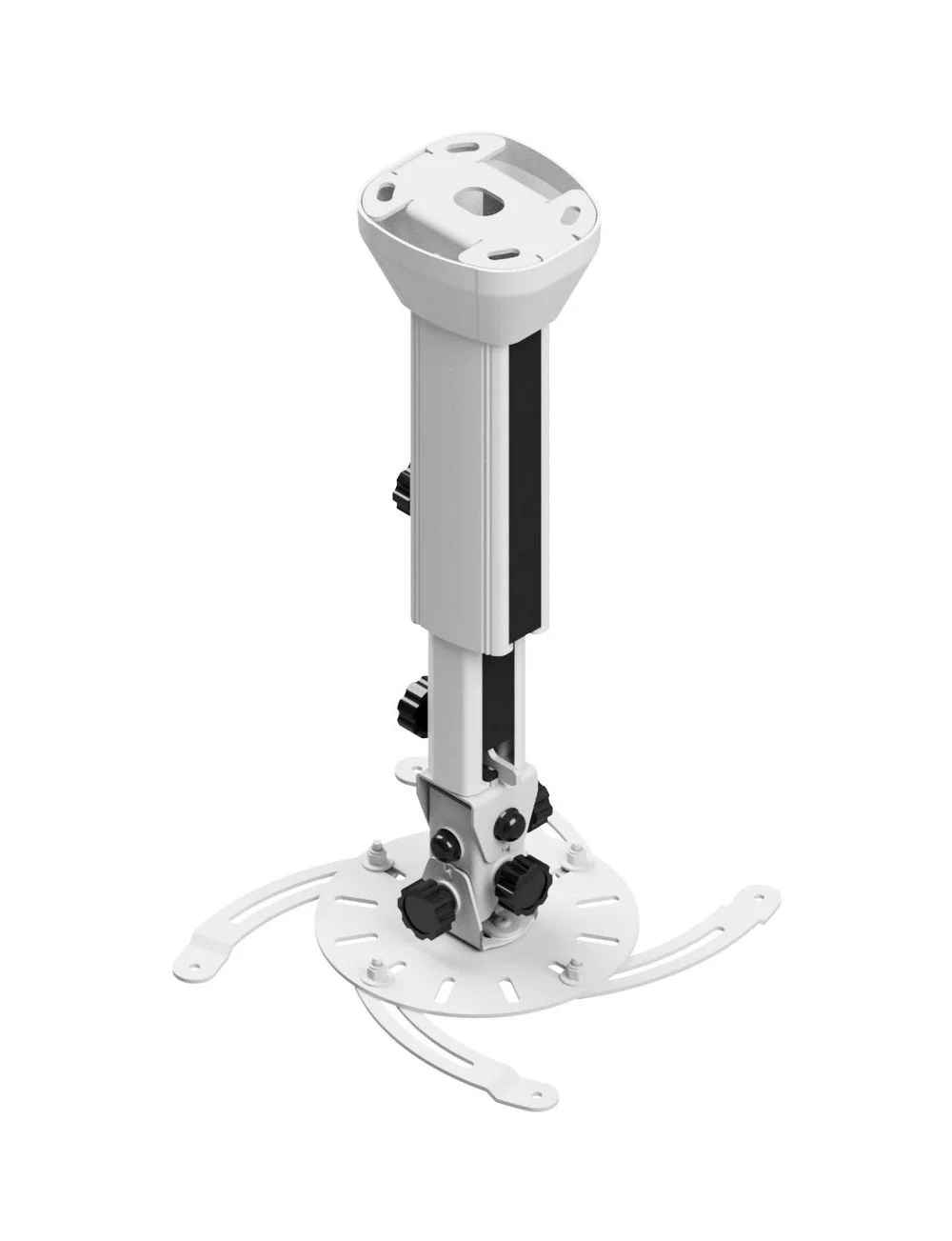 Universal-Projektor-Deckenhalterung, max. Belastung 30kg, 4 Befestigungspunkte