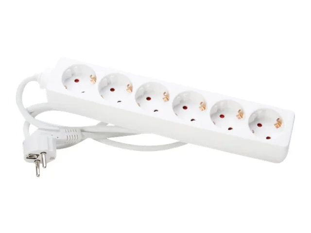 EFB 6-fach Steckdosenleiste ohne Schalte