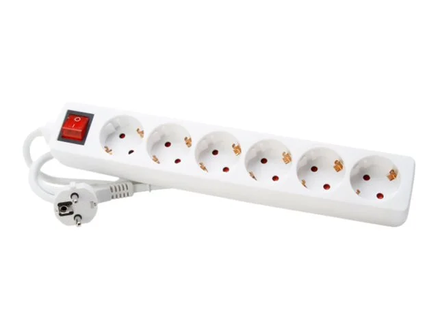 EFB 6-fach Steckdosenleiste mit Schalter