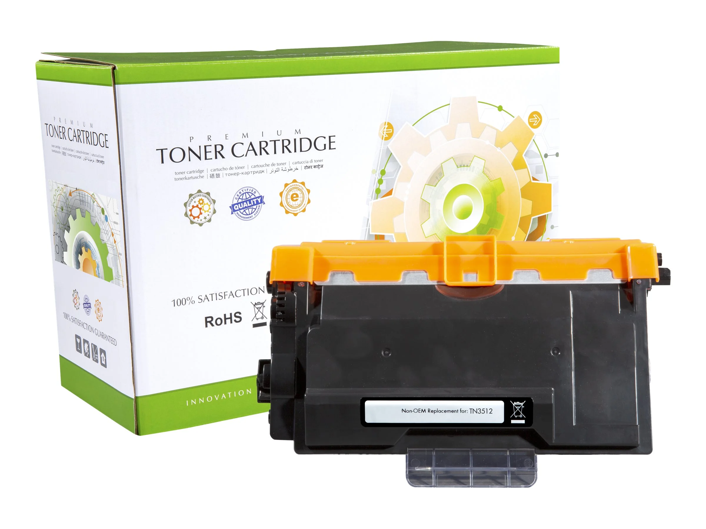 STATIC cartr Brother TN-3512BK blk comp