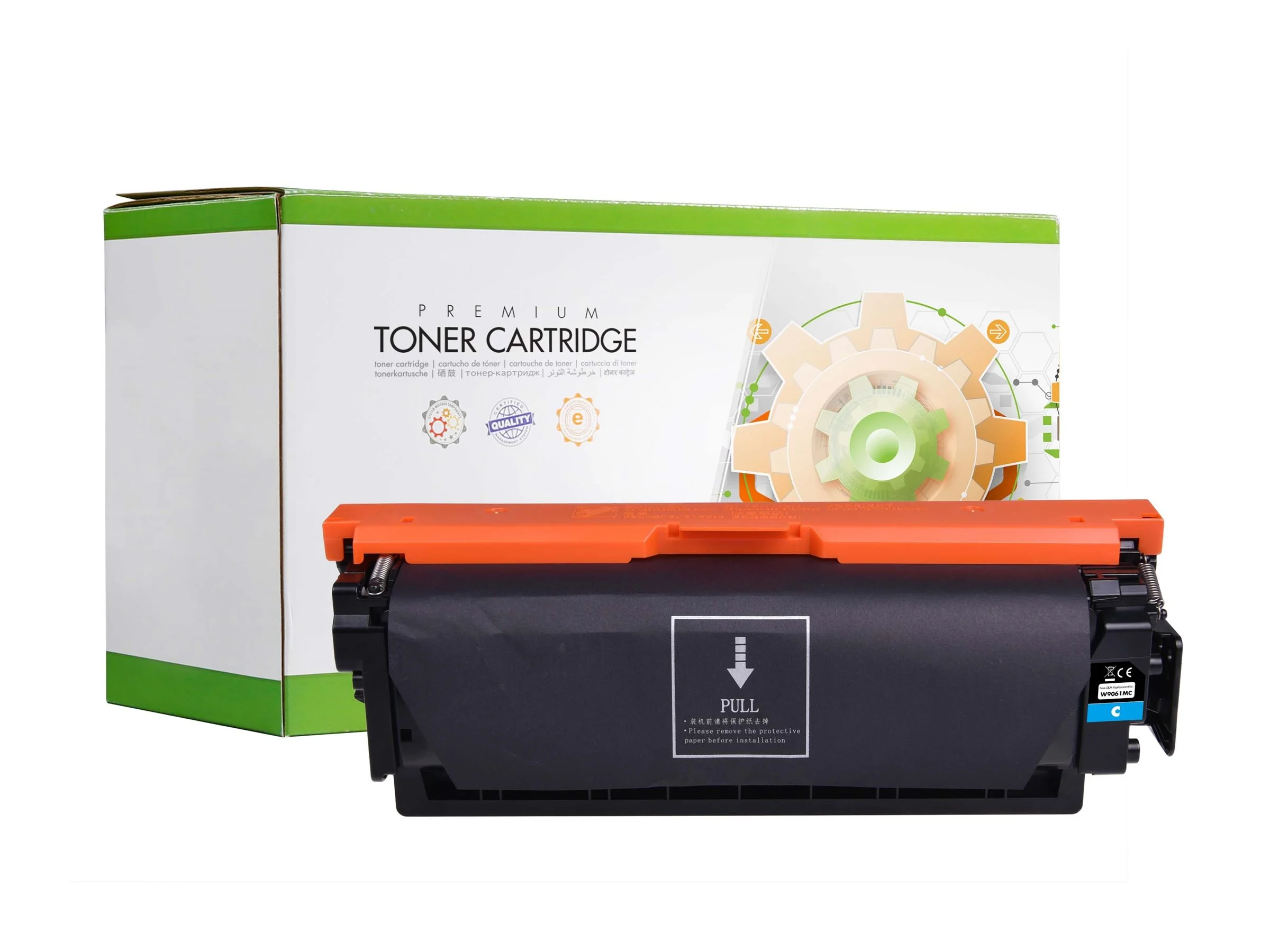 STATIC cartr HP W9061MC cyn reman 12.5k