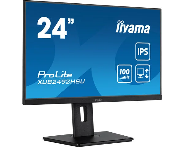 TFT 23,8"/60,5cm iiyama ProLite XUB2492HSU *schwarz* 16:9