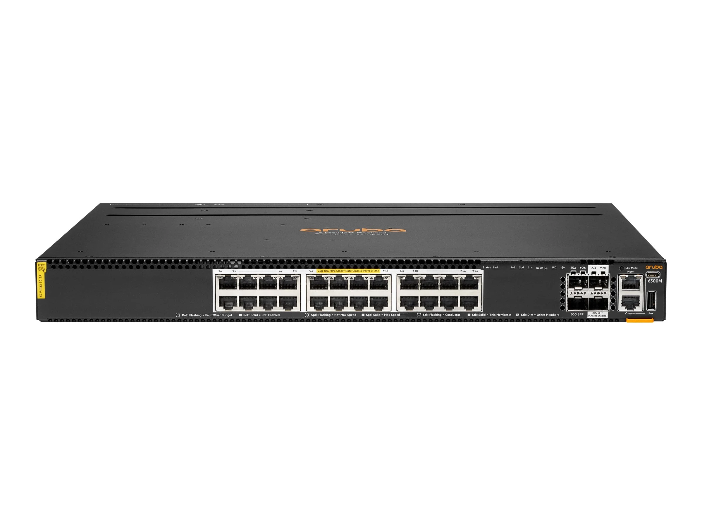 HPE Aruba 6300M Switch 24 Port Smart