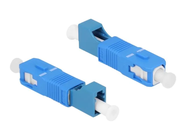 DELOCK LWL Hybrid Kupplung SC Simplex bl