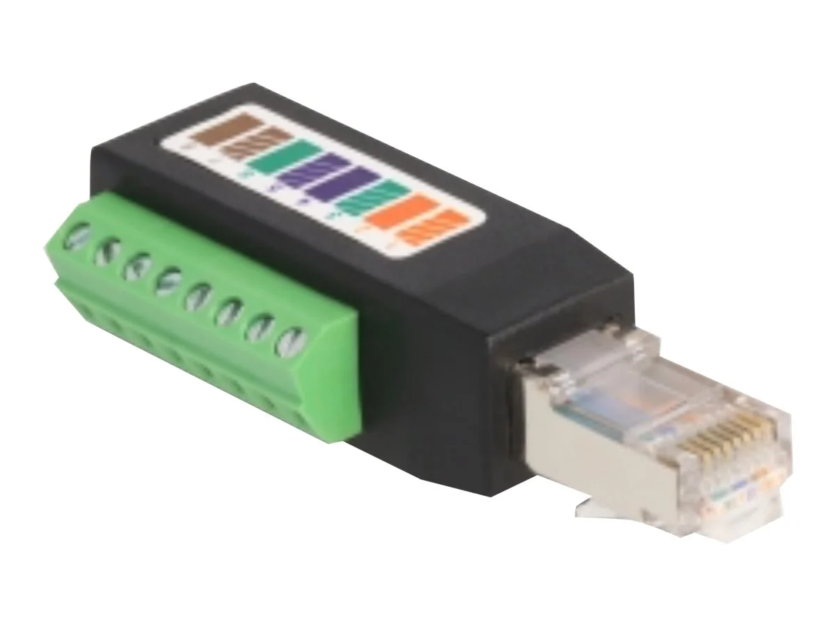 DELOCK RJ45 Cat.5e zu Terminalblock