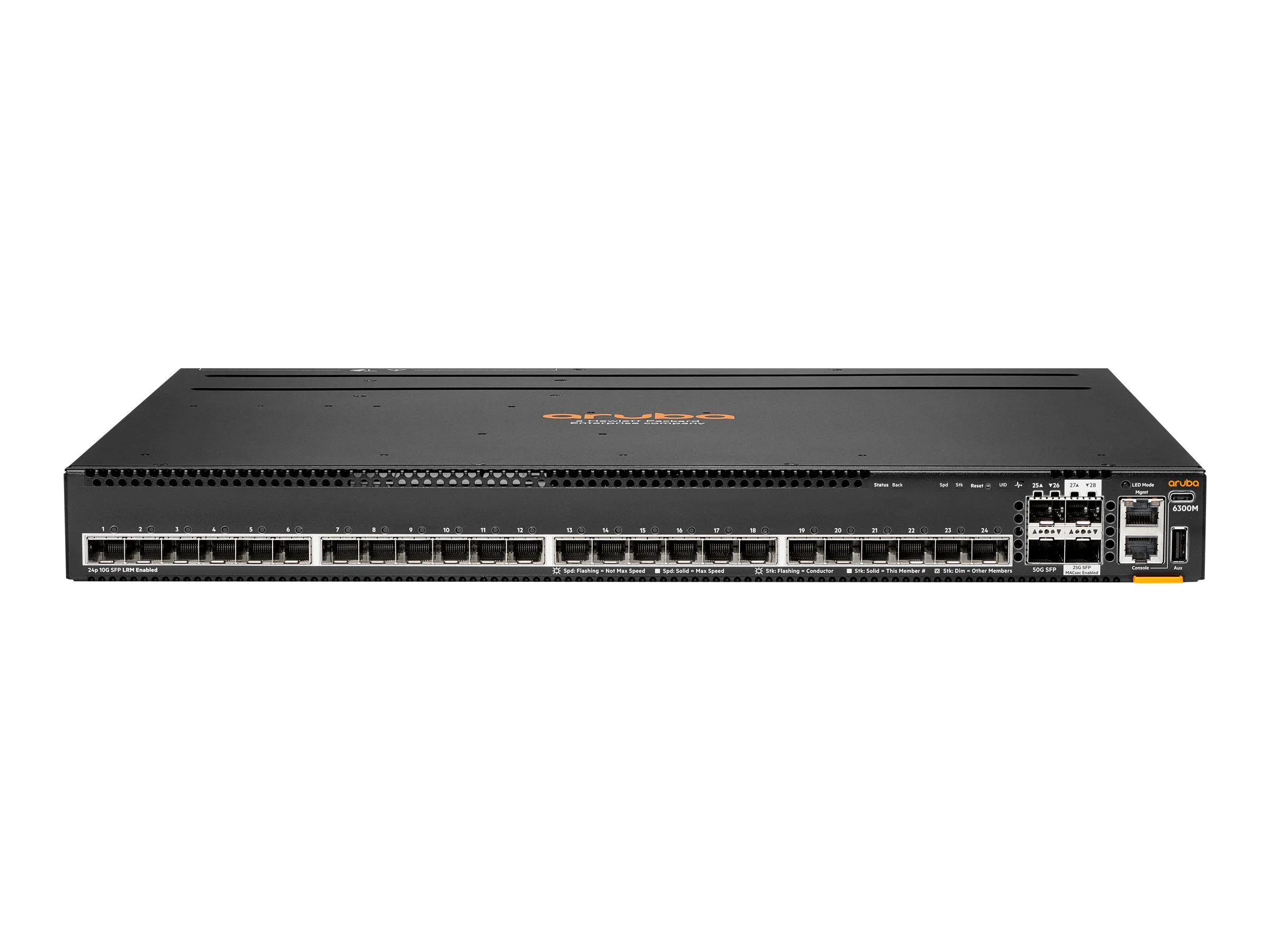 HPE Aruba 6300M Sw 24p SFP+ 2p50G 2p25G