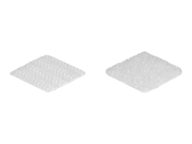 DELOCK Klettpunkte eckig selbstklebend