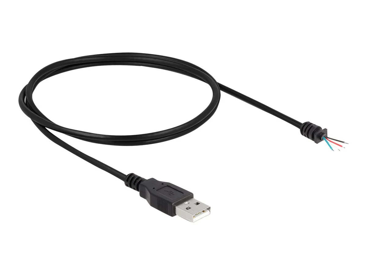 DELOCK Kabel USB 2.0 Typ-A Stecker zu 4x