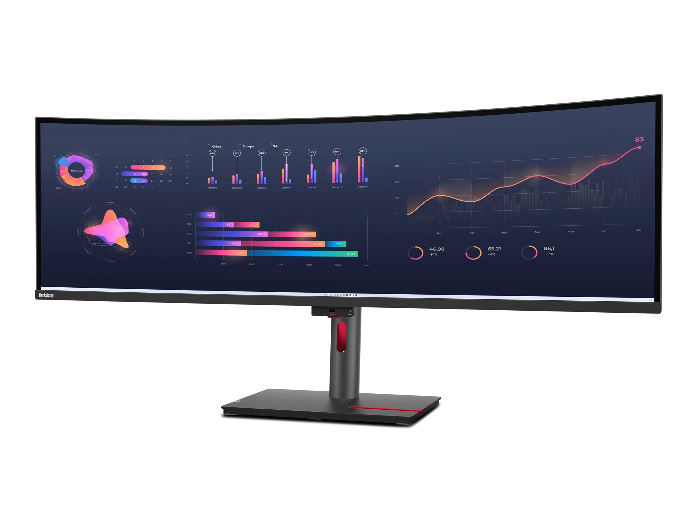 LENOVO ThinkVision P49w-30 124,46cm TS
