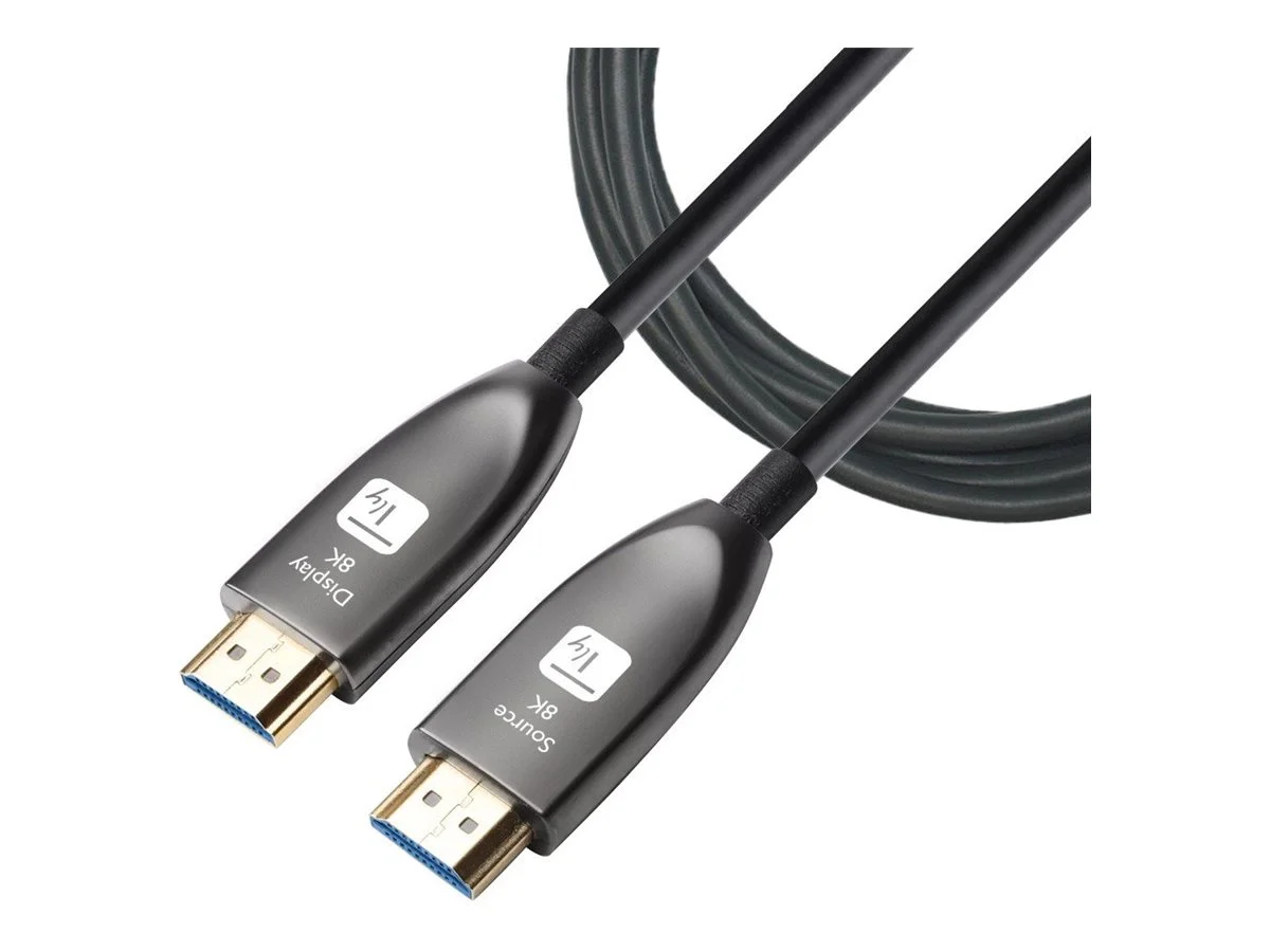 TECHLY HDMI 8K 60Hz AOC LWL Kabel 15m