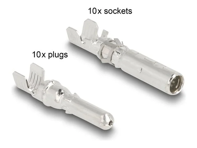 DELOCK DL4 Solar Stiftkontakte Crimpen