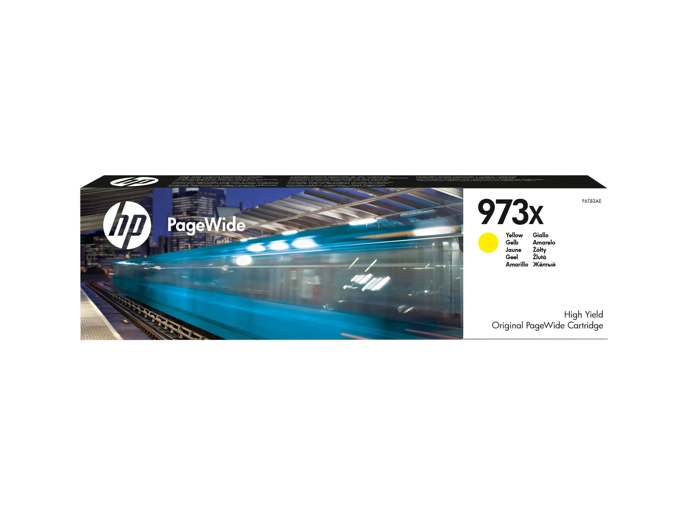 HP 973X HY yellow original cartridge