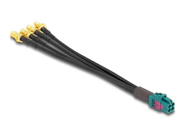 DELOCK Kabel Mini FAKRA Z zu 4xSMA B-Typ