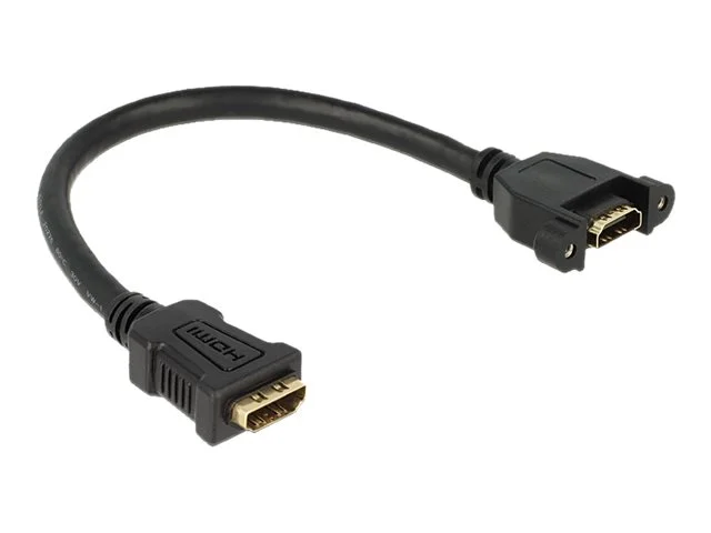 DELOCK Kabel HDMI A > HDMI A 0,25 m