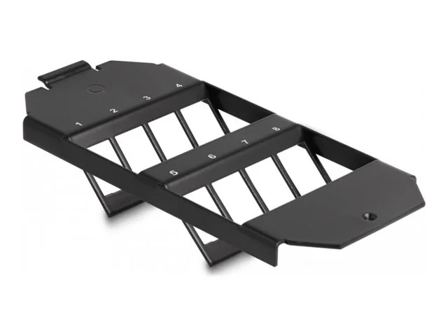 DELOCK Keystone Halterung 8 Port Bodent