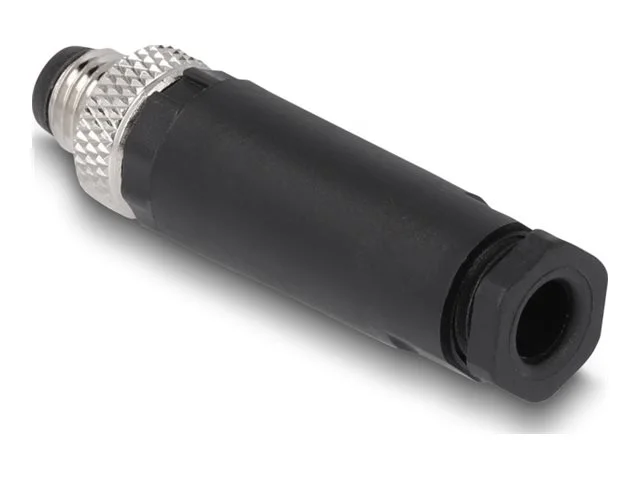 DELOCK M8 Steckverbinder A-kodiert 3Pin