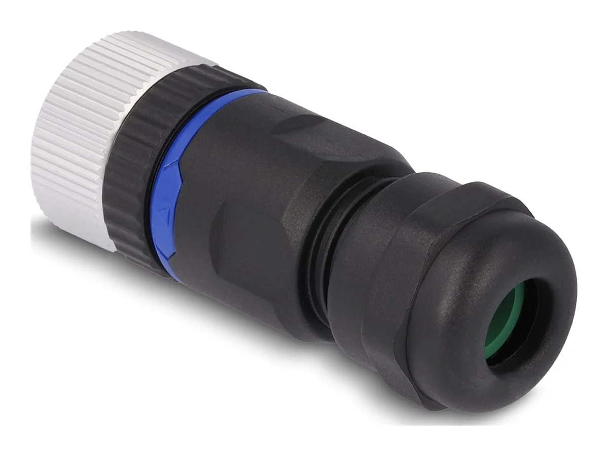 DELOCK M12 Steckverbinder A-kodiert 5Pin