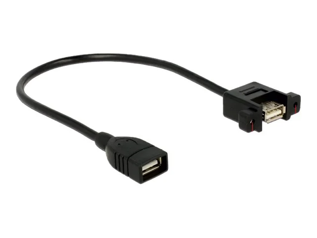 DELOCK Kabel USB 2.0 A > USB 2.0 A 0,25m