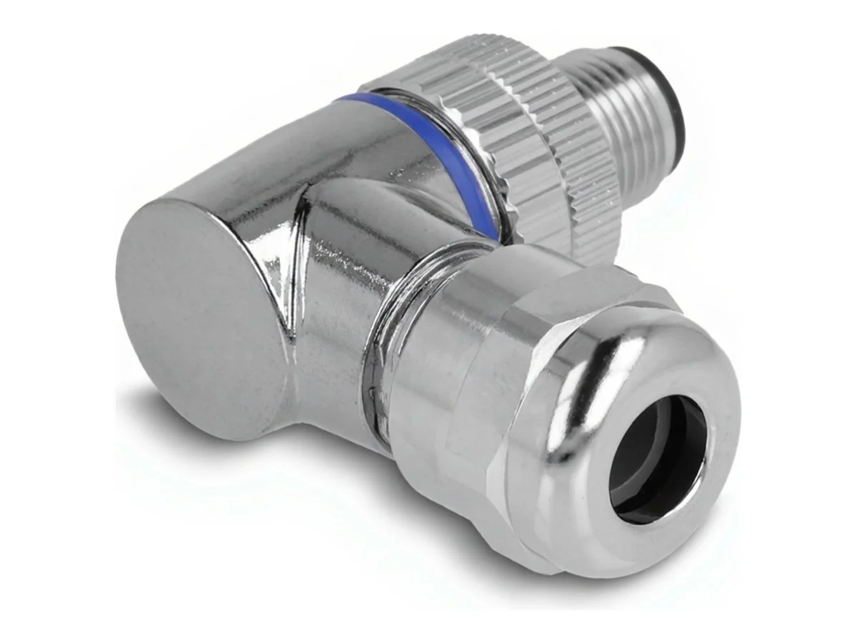 DELOCK M12 Steckverbinder A-kodiert 4Pin